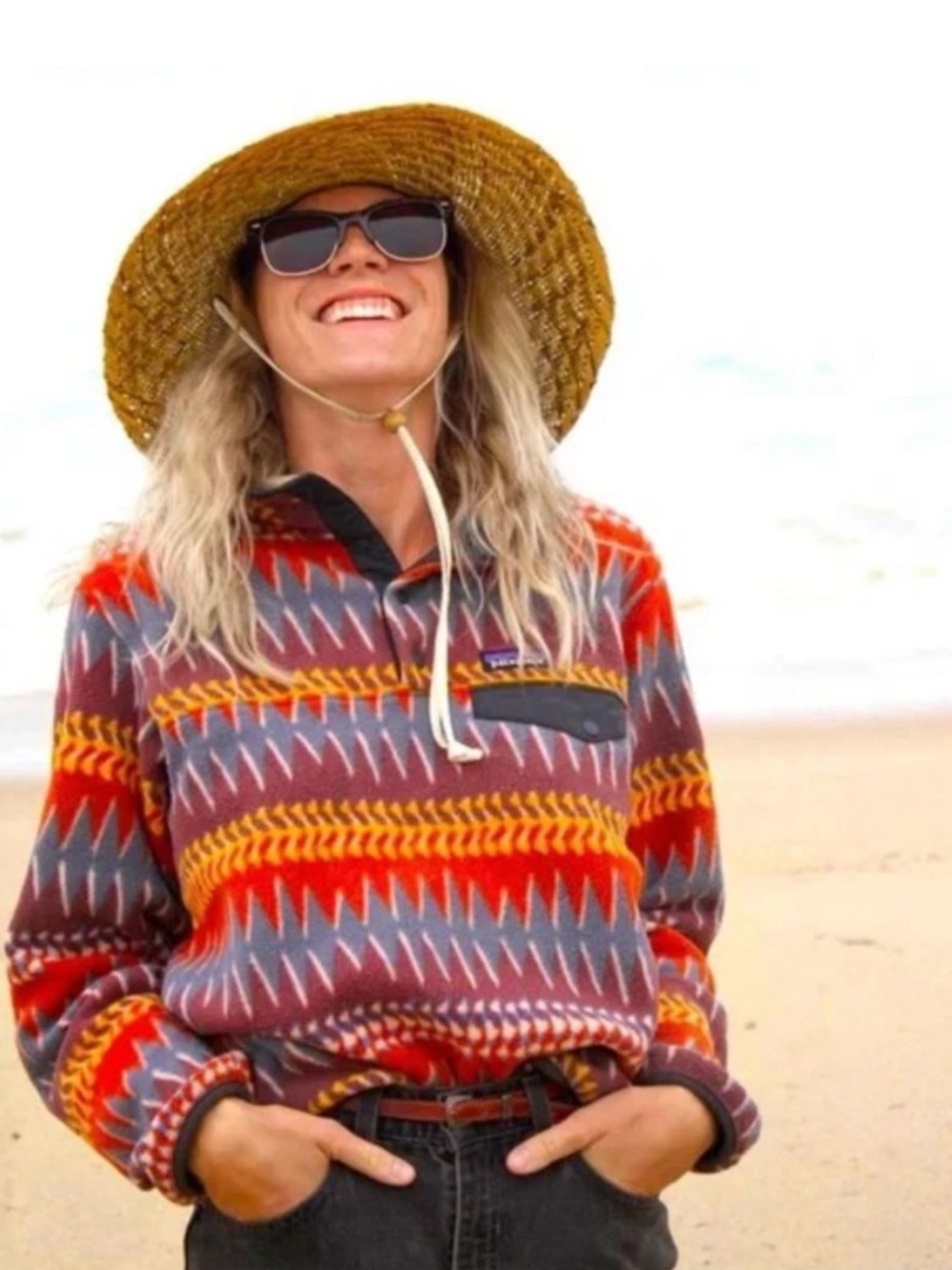 RARE Laughing waters Patagonia Synchilla Fleece